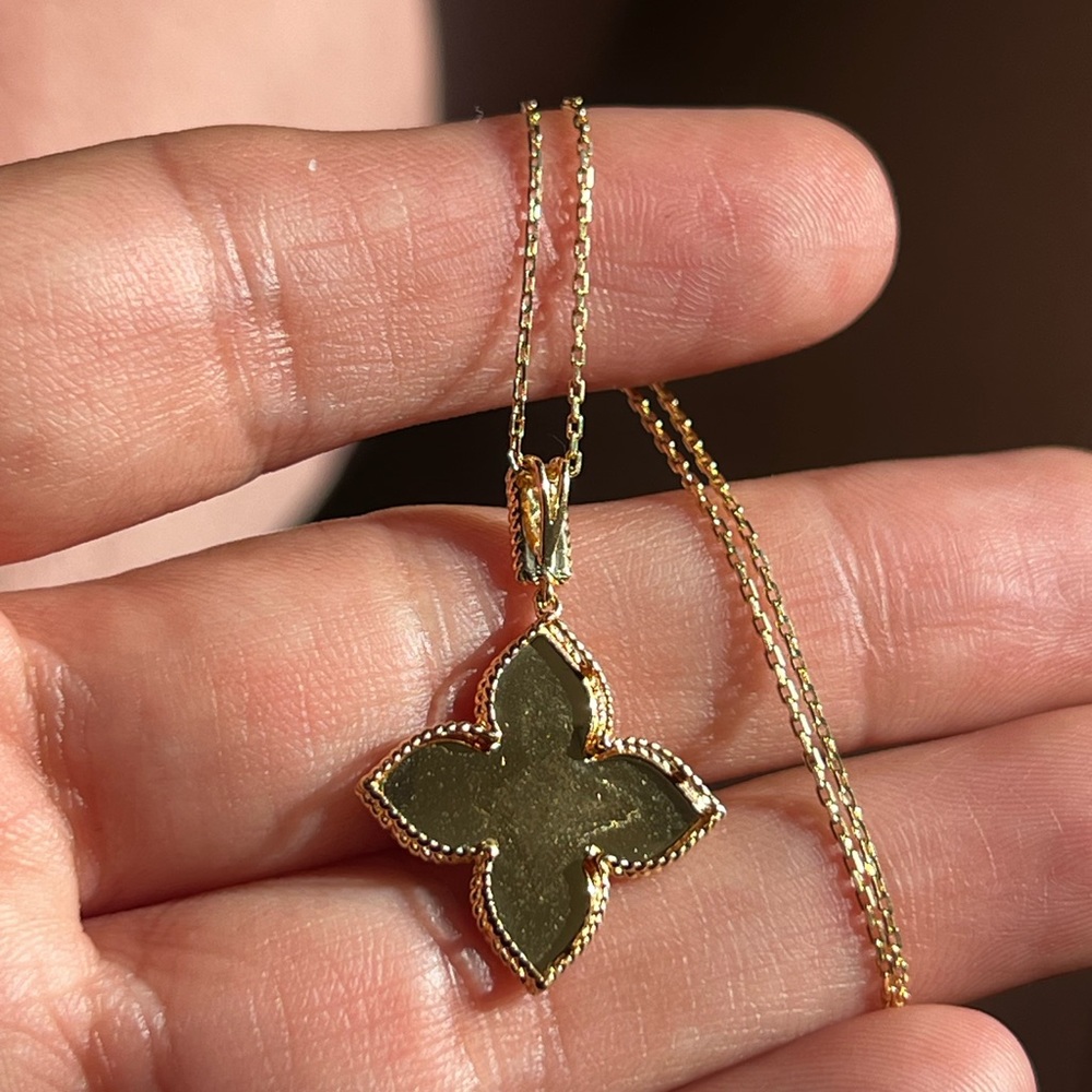 18k gold Necklace and Ring Set - Picture 7 of 15